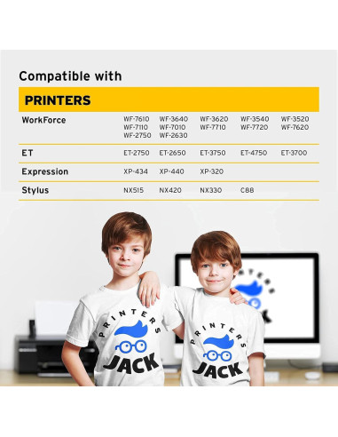 Tinta de Sublimación Printers Jack 400ml Auto Relleno para ET-15000 ET-2720