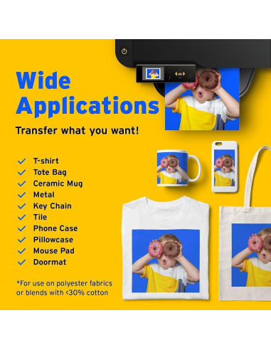 Tinta de Sublimación Printers Jack 400ml Auto Relleno para ET-15000 ET-2720