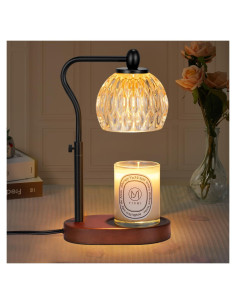 Lámpara Calentadora de Velas NVRGIUP con Temporizador 50W Negro