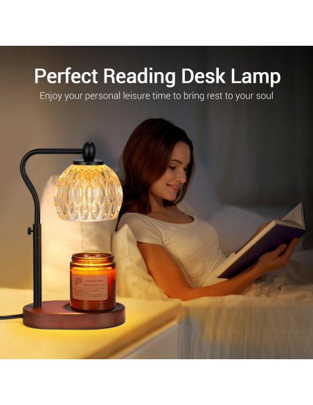 Lámpara Calentadora de Velas NVRGIUP con Temporizador 50W Negro