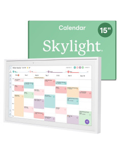 Calendario Digital Skylight 15.4" - Planificador de Pared Interactivo 2025