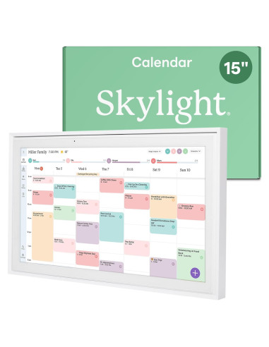 Calendario Digital Skylight 15.4" - Planificador de Pared Interactivo 2025
