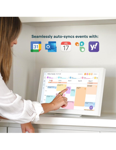 Calendario Digital Skylight 15.4" - Planificador de Pared Interactivo 2025