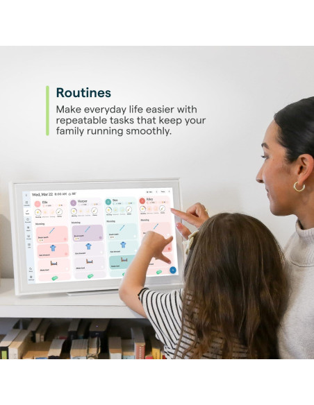 Calendario Digital Skylight 15.4" - Planificador de Pared Interactivo 2025 Calendario Digital Skylight 15.4" - Planificador de Pared Interactivo 2025