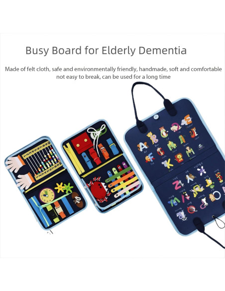 Manta Antiestrés Sensorial Lefeke para Demencia y Autismo