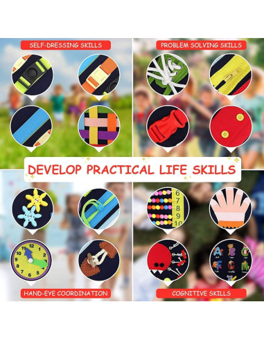 Manta Antiestrés Sensorial Lefeke para Demencia y Autismo