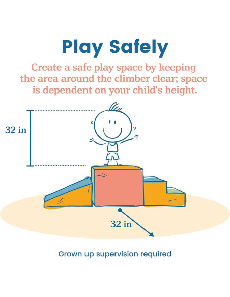Escalador de Espuma ECR4Kids SoftZone Junior 4 Piezas