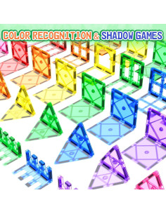 Bloques Magnéticos Educativos para Niños 3-12 Años - Juguete STEM 2