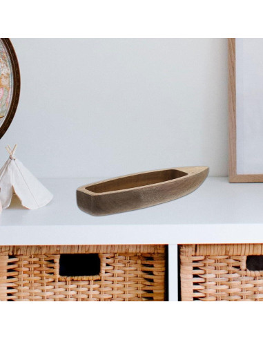 Modelo de Barco de Madera Alipis 2 Piezas Decoración DIY