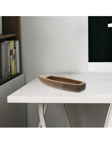 Modelo de Barco de Madera Alipis 2 Piezas Decoración DIY