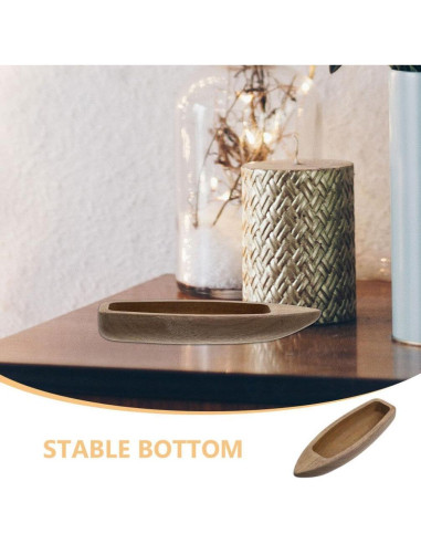 Modelo de Barco de Madera Alipis 2 Piezas Decoración DIY