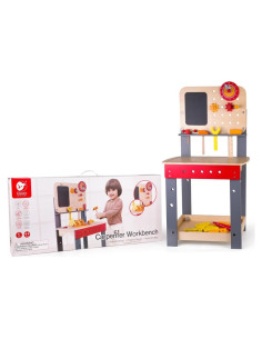 Banco de Trabajo Classic World con Herramientas de Madera 50.8x35.6x94 cm