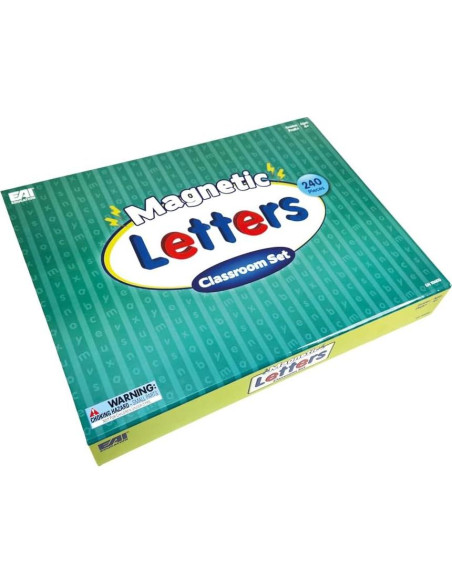 Conjunto de Letras Magnéticas EAI Education 240 Piezas