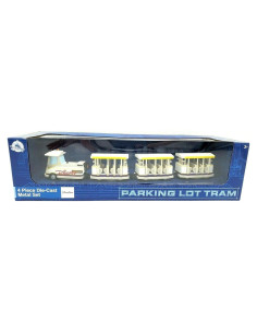 Tranvía de Estacionamiento Disney Parks Set 4 Piezas Metal