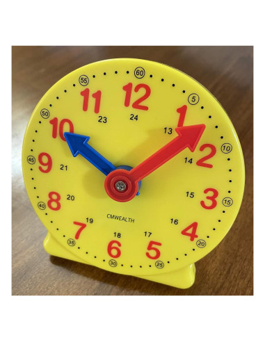 Reloj de Aprendizaje para Niños CM Wealth 10.4 cm 12/24 Horas