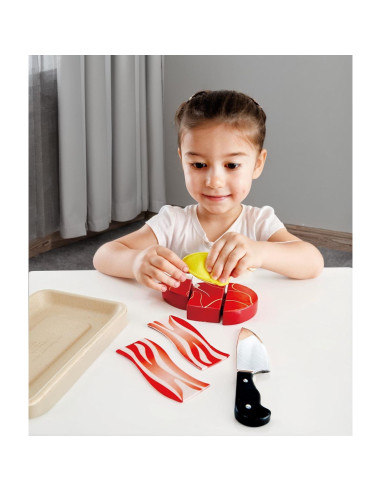 Conjunto de Comida de Juego Hape - Proteínas para Niños
