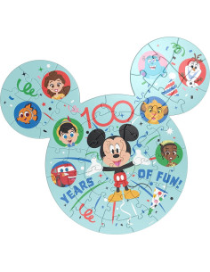 Rompecabezas Disney 100 Aniversario Spin Master 48 Piezas 2