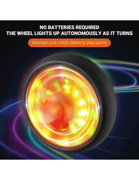 Bicicleta de Equilibrio AmazingJoy para Niños 1-3 Años con Luz