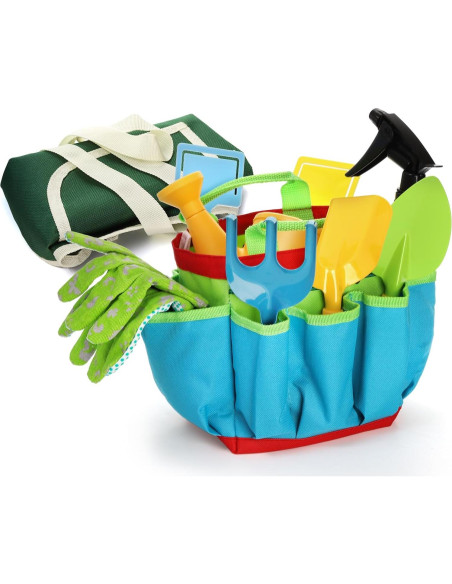 Juego de Jardinería para Niños Cididu 10 Piezas con Regadera