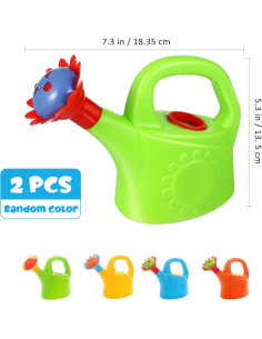 Regadera de Jardín para Niños TOYANDONA - 2 Piezas Plástico 2