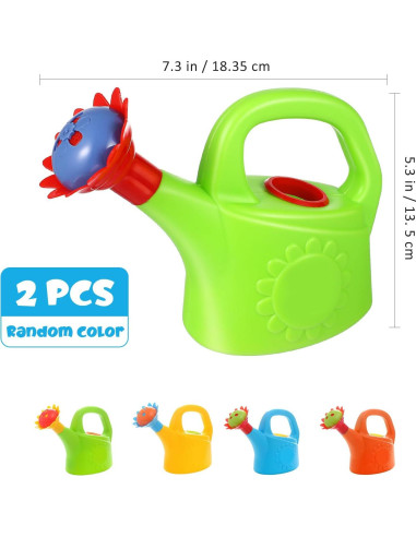 Regadera de Jardín para Niños TOYANDONA - 2 Piezas Plástico