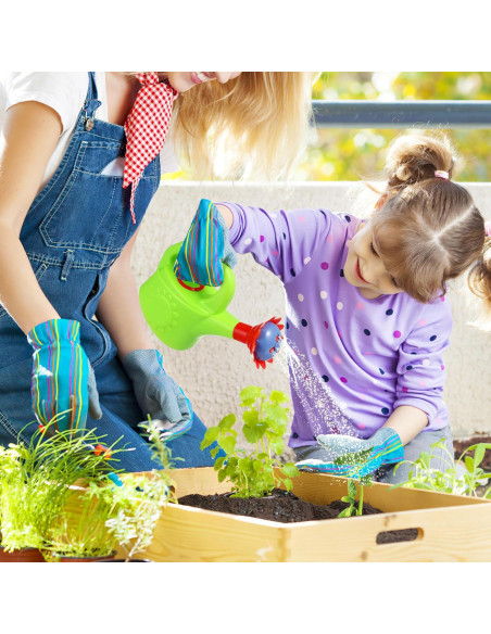 Regadera de Jardín para Niños TOYANDONA - 2 Piezas Plástico