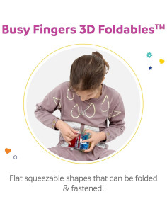 Juguetes Sensibles 3D Diversión y Función - Azulejos Plegables para Niños 2