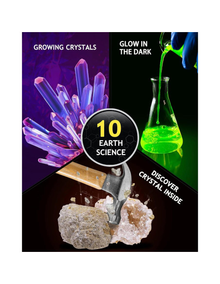 Kit de Ciencia 4-en-1 Japace | 105 Experimentos STEM para Niños