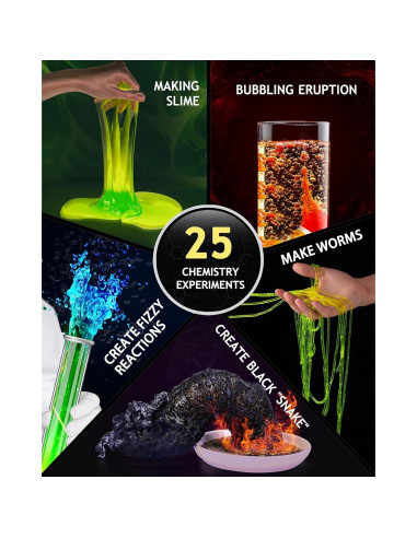 Kit de Ciencia 4-en-1 Japace | 105 Experimentos STEM para Niños