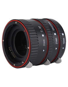 Juego de anillos adaptadores macro Serounder EF 13mm 21mm 31mm