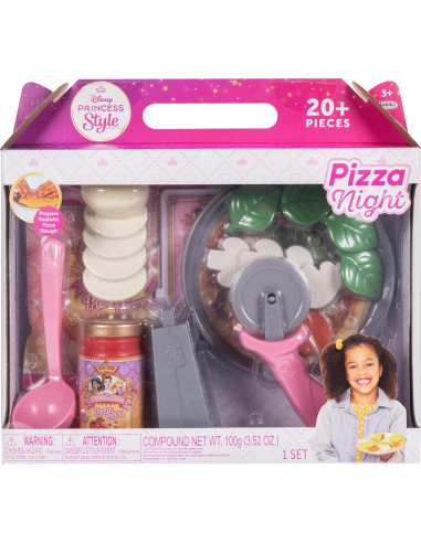 Kit de Comida Noche de Pizza Disney Jakks 20+ Accesorios
