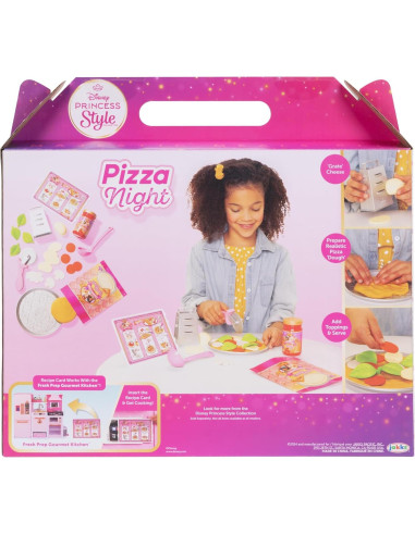 Kit de Comida Noche de Pizza Disney Jakks 20+ Accesorios