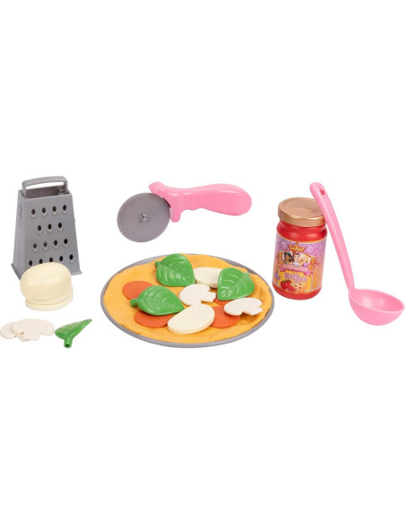 Kit de Comida Noche de Pizza Disney Jakks 20+ Accesorios
