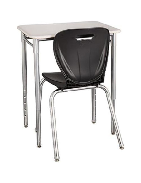 Silla Escolar Ergonómica Learniture Shapes Negra - Paquete de 4