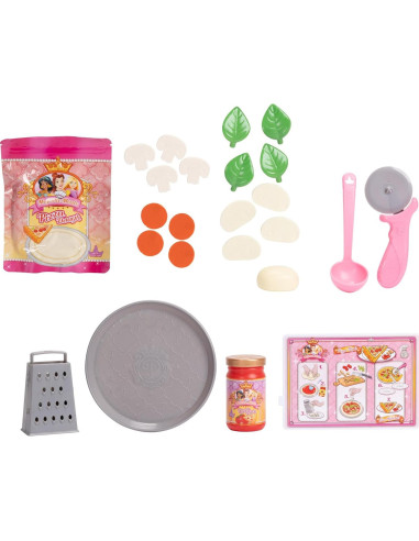 Kit de Comida Noche de Pizza Disney Jakks 20+ Accesorios