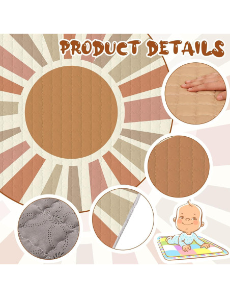 Alfombra de Juego Hexagonal Funtery para Bebés - Elemento Arcoíris Alfombra de Juego Hexagonal Funtery para Bebés - Elemento Arcoíris