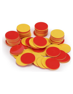 Contadores Matemáticos Mr. Pen 100 pcs Rojos y Amarillos