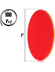 Contadores Matemáticos Mr. Pen 100 pcs Rojos y Amarillos 2