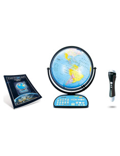 Globo Interactivo Replogle 30.48 cm con Soporte y Libro Educativo
