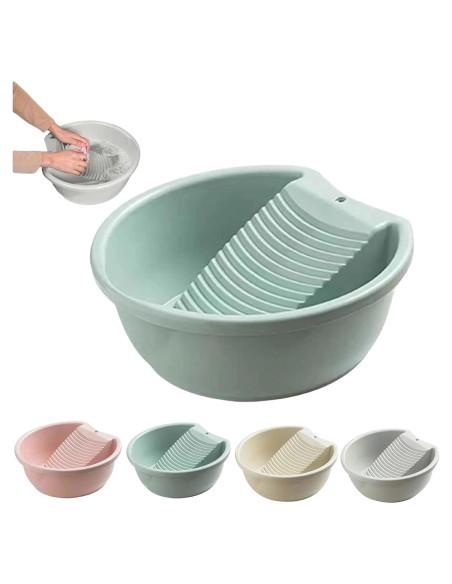 Lavadero 2-en-1 Genérico para Lavar Ropa a Mano - Antideslizante