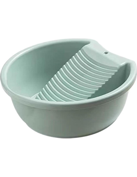 Lavadero 2-en-1 Genérico para Lavar Ropa a Mano - Antideslizante