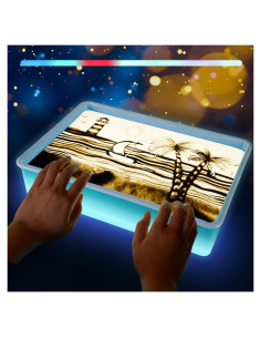 Mesa de Luz Educativa Sensorial Danemort 39.9x27.9 cm 7 Colores