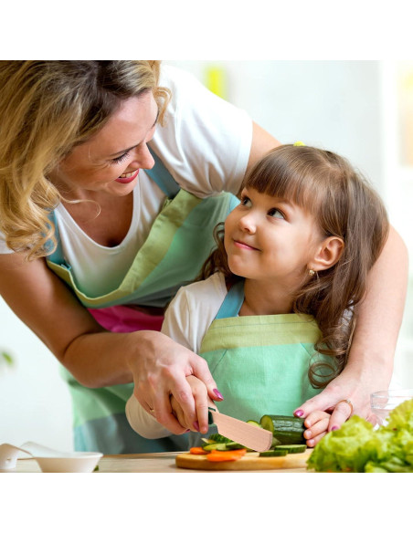 Juego de Cuchillos de Madera para Niños VAIPI - 4 Piezas