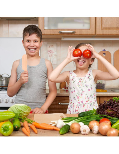 Juego de Cuchillos de Madera para Niños VAIPI - 4 Piezas