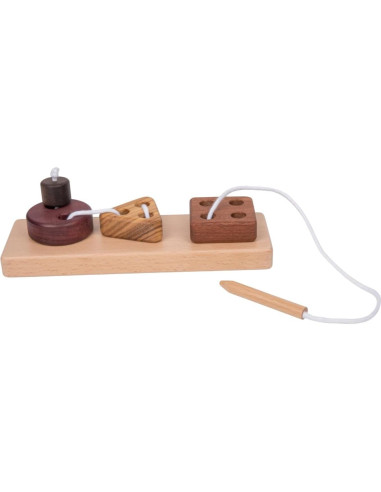 Juguete de Enhebrado de Madera Adena Montessori 22.9 cm