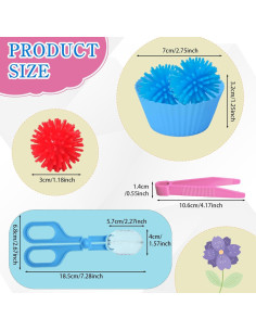 Conjunto de Juguetes Sensoriales LECEHIVO 188 Piezas Educativo 2