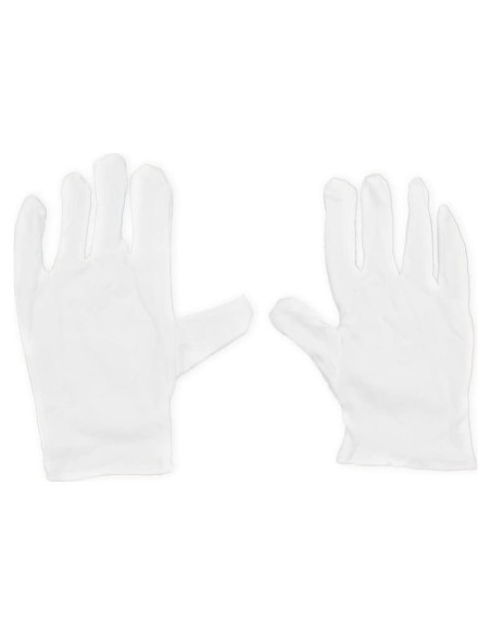 Guantes de Trabajo Blancos EastVita para Músicos - 1 Par