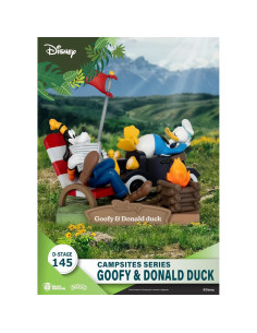 Estatua Campamento Disney Goofy y Donald Duck Beast Kingdom 2
