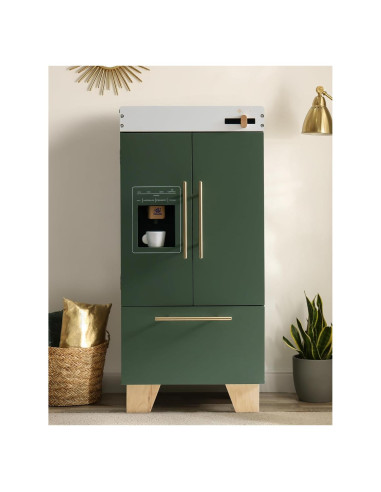 Juguete Nevera de Madera ROBOTIME Verde Vintage 35x15.5x77.5cm