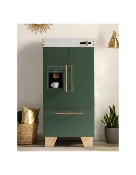 Juguete Nevera de Madera ROBOTIME Verde Vintage 35x15.5x77.5cm